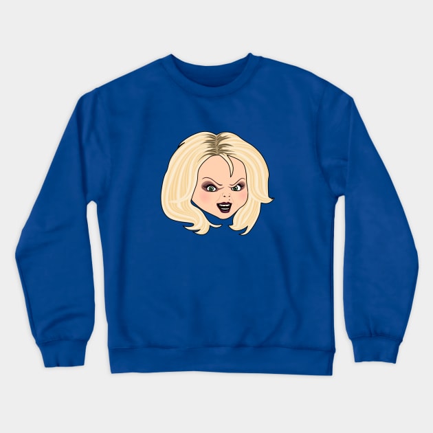 Bride of Chucky | Tiffany Crewneck Sweatshirt by Jakmalone